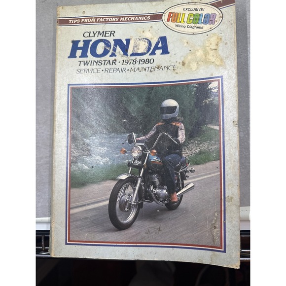 Clymer Other - Clymer Honda Twinstar 1978-1980 Service Repair Manual CM185T CM200T 0892873256
